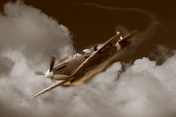 War Plane Commercial Photography